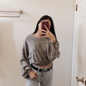 Forever 21 cropped sweater